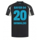 Bayer Leverkusen Alejandro Grimaldo #20 Replike Rezervni Dres 2024-25 Kratak Rukav